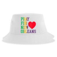 Pray For New Orleans Support Never Forget Nola Orleans Sustainable Bucket Hat