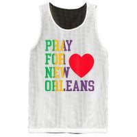 Pray For New Orleans Support Never Forget Nola Orleans Mesh Reversible Basketball Jersey Tank