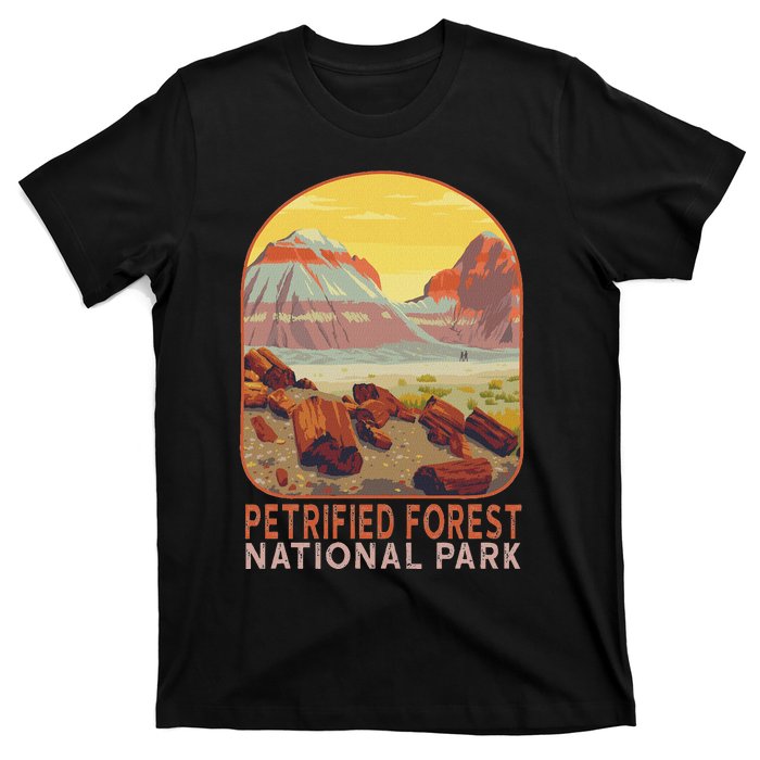 Petrified Forest National Park Arizona Mountain Hiking T-Shirt