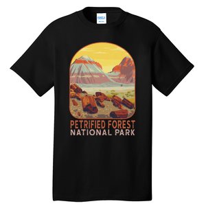 Petrified Forest National Park Arizona Mountain Hiking Tall T-Shirt