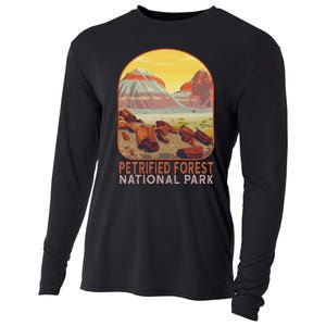 Petrified Forest National Park Arizona Mountain Hiking Cooling Performance Long Sleeve Crew