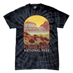 Petrified Forest National Park Arizona Mountain Hiking Tie-Dye T-Shirt