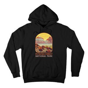 Petrified Forest National Park Arizona Mountain Hiking Tall Hoodie