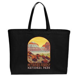 Petrified Forest National Park Arizona Mountain Hiking Cotton Canvas Jumbo Tote