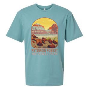 Petrified Forest National Park Arizona Mountain Hiking Sueded Cloud Jersey T-Shirt