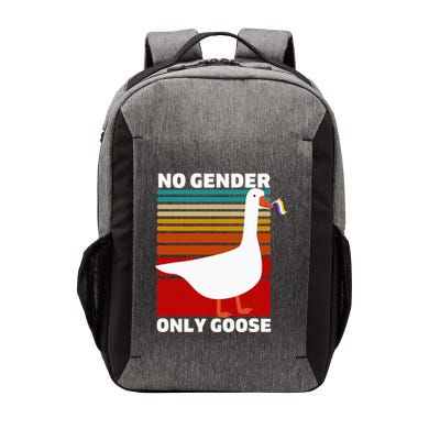 Pride Funny No Gender Only Goose Lgbtq Enby Flag Vector Backpack