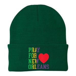 Pray For New Orleans Support Never Forget Nola Orleans Knit Cap Winter Beanie