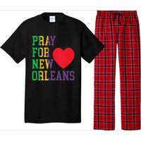 Pray For New Orleans Support Never Forget Nola Orleans Pajama Set