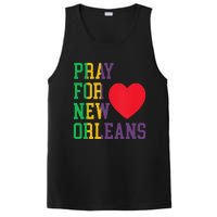 Pray For New Orleans Support Never Forget Nola Orleans PosiCharge Competitor Tank