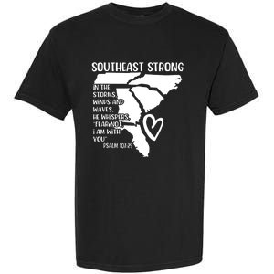 Pray For North Carolina Hurricane Strong Southeast Strong Garment-Dyed Heavyweight T-Shirt