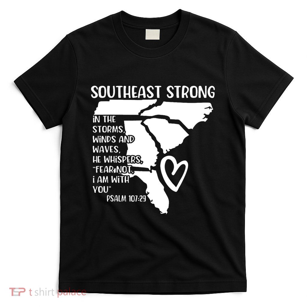 Pray For North Carolina Hurricane Strong Southeast Strong T-Shirt