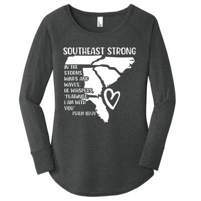 Pray For North Carolina Women's Perfect Tri Tunic Long Sleeve Shirt