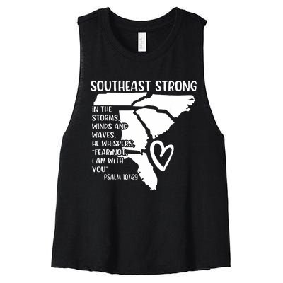 Pray For North Carolina Women's Racerback Cropped Tank