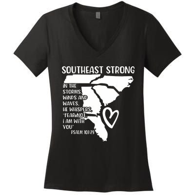 Pray For North Carolina Women's V-Neck T-Shirt