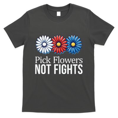 Pick Flowers Not Fights T-Shirt
