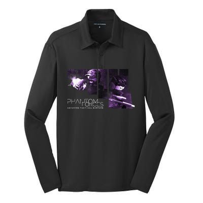 Phantom Forces Operators Silk Touch Performance Long Sleeve Polo