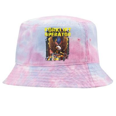 Proud Forklift Operator Tie-Dyed Bucket Hat