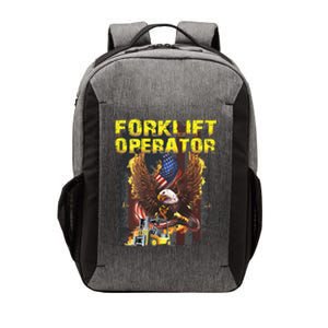 Proud Forklift Operator Vector Backpack