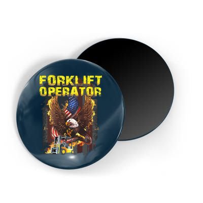 Proud Forklift Operator Magnet