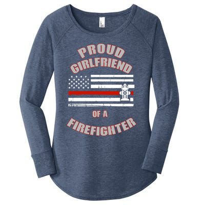 Proud Friend Of A Firefighter Gift Women's Perfect Tri Tunic Long Sleeve Shirt