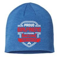 Proud Friend Of A Freaking Awesome Firefighter Gift Sustainable Beanie