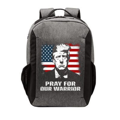 Pray For Our Warrior Pray For Trump Trending Vector Backpack