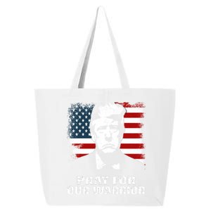 Pray For Our Warrior Pray For Trump Trending 25L Jumbo Tote