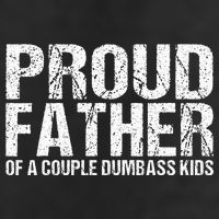 Proud Father Of A Couple Dumbass Cool Comfort Performance Bucket Hat