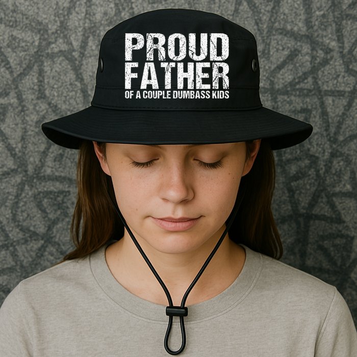 Proud Father Of A Couple Dumbass Bucket Hat