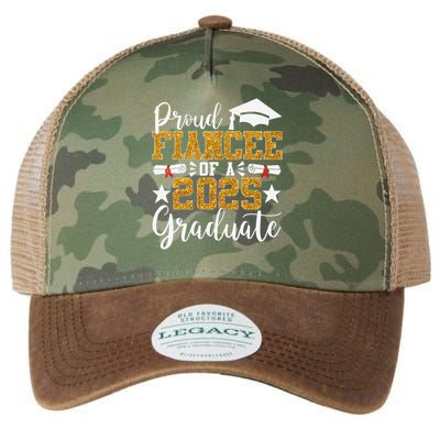 Proud Fiancee Of A 2025 Graduate Fiancee Graduation 2025 Legacy Tie Dye Trucker Hat