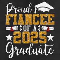 Proud Fiancee Of A 2025 Graduate Fiancee Graduation 2025 Adult Drive Performance Visor