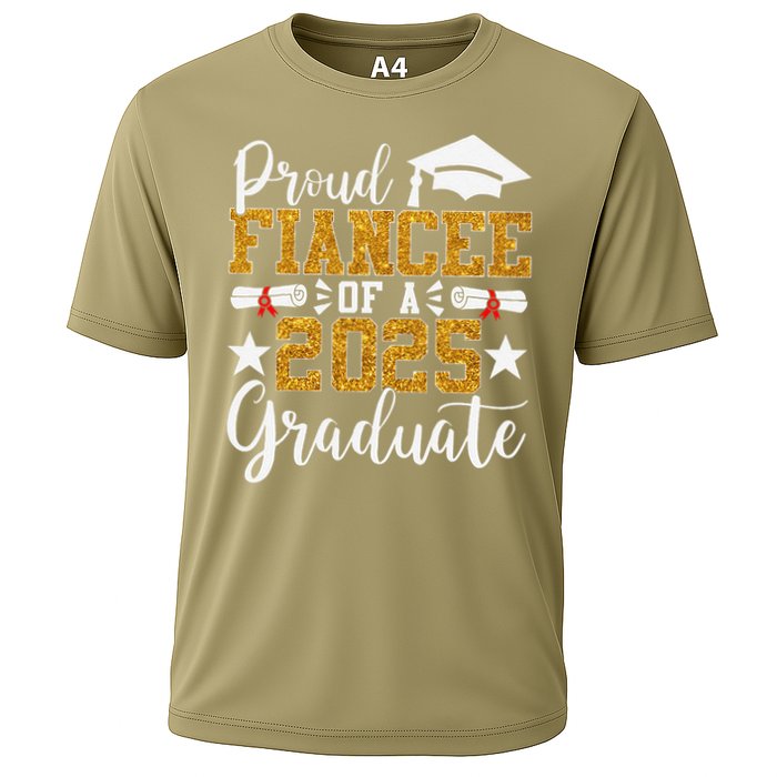 Proud Fiancee Of A 2025 Graduate Fiancee Graduation 2025 Cooling Performance Crew T-Shirt