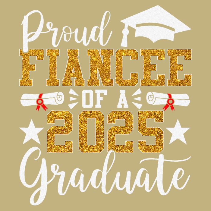 Proud Fiancee Of A 2025 Graduate Fiancee Graduation 2025 Cooling Performance Long Sleeve Crew