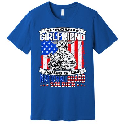 Proud Friend Of A National Guard Soldier Military Lover Gift Premium T-Shirt