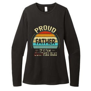 Proud Father Of A Few Smartass Fathers Day Womens CVC Long Sleeve Shirt