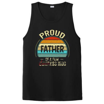 Proud Father Of A Few Smartass Fathers Day PosiCharge Competitor Tank