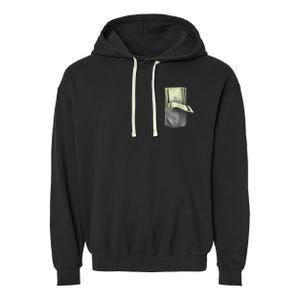 Pocket Full Of Cash Garment-Dyed Fleece Hoodie