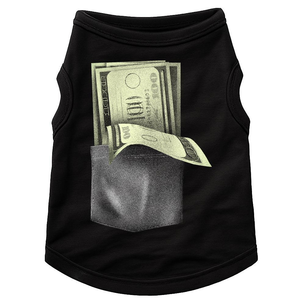 Pocket Full Of Cash Doggie Tank