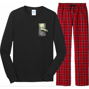 Pocket Full Of Cash Long Sleeve Pajama Set