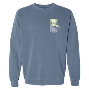 Pocket Full Of Cash Garment-Dyed Sweatshirt