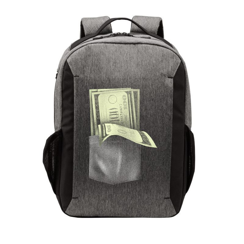 Pocket Full Of Cash Vector Backpack