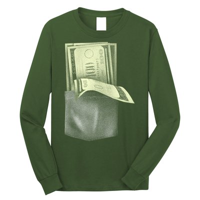 Pocket Full Of Cash Long Sleeve Shirt