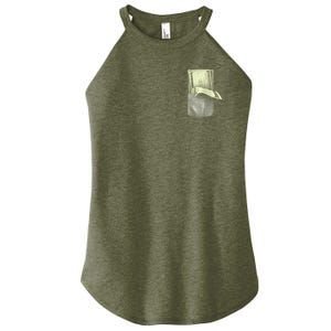 Pocket Full Of Cash Women’s Perfect Tri Rocker Tank