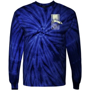 Pocket Full Of Cash Tie-Dye Long Sleeve Shirt