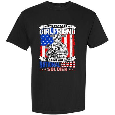 Proud Friend Of A National Guard Soldier Military Lover Cute Gift Garment-Dyed Heavyweight T-Shirt