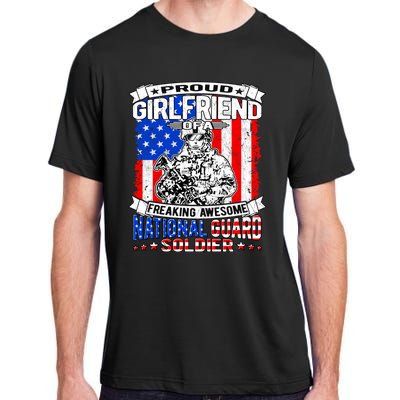 Proud Friend Of A National Guard Soldier Military Lover Cute Gift Adult ChromaSoft Performance T-Shirt