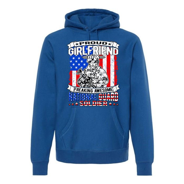 Proud Friend Of A National Guard Soldier Military Lover Cute Gift Premium Hoodie