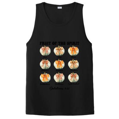 Pumpkin Fruit Of The Spirit Fall Halloween Bible Verse PosiCharge Competitor Tank
