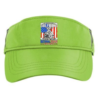 Proud Friend Of A National Guard Soldier Military Lover Meaningful Gift Adult Drive Performance Visor