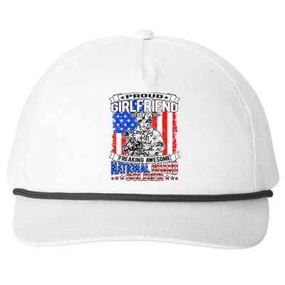 Proud Friend Of A National Guard Soldier Military Lover Meaningful Gift Snapback Five-Panel Rope Hat